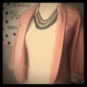 💙Pink Thin Blazer (SMALL)